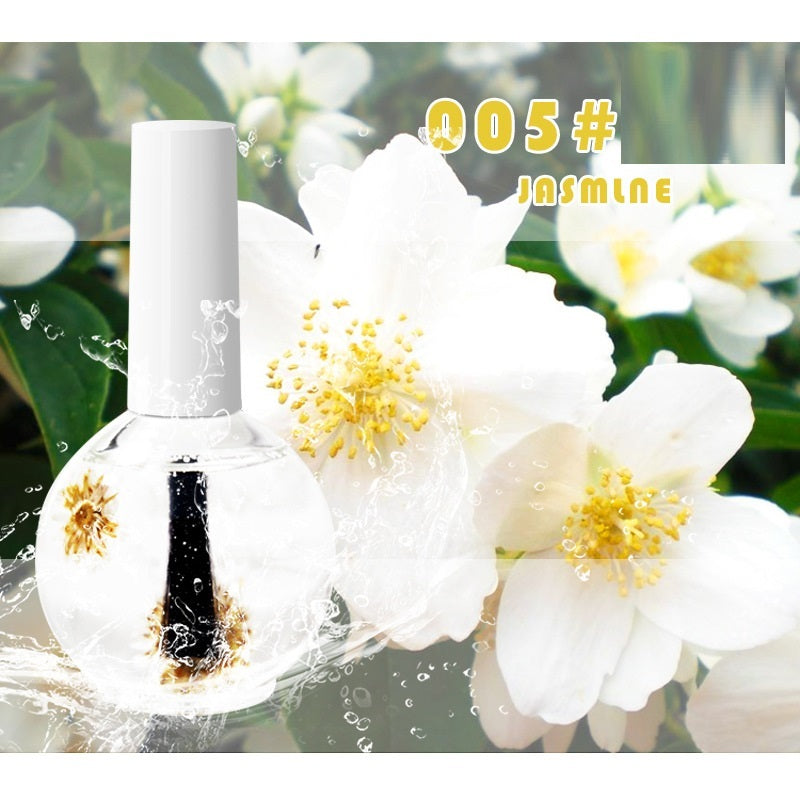Natural Nail Elixir: Dried Flower Nutrient Oil - Hydration & Shine - Infinite Findings