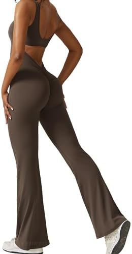 Active Elegance: Sleeveless Flare Jumpsuit - Versatile Chic - Infinite Findings