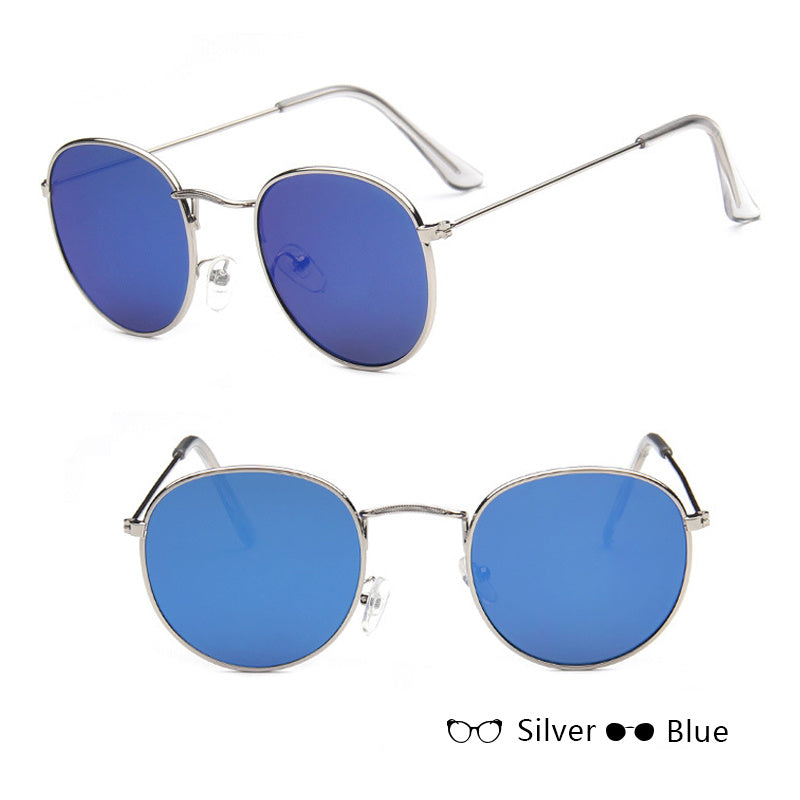 Vintage Glam: Retro Round Sunglasses - Infinite Findings