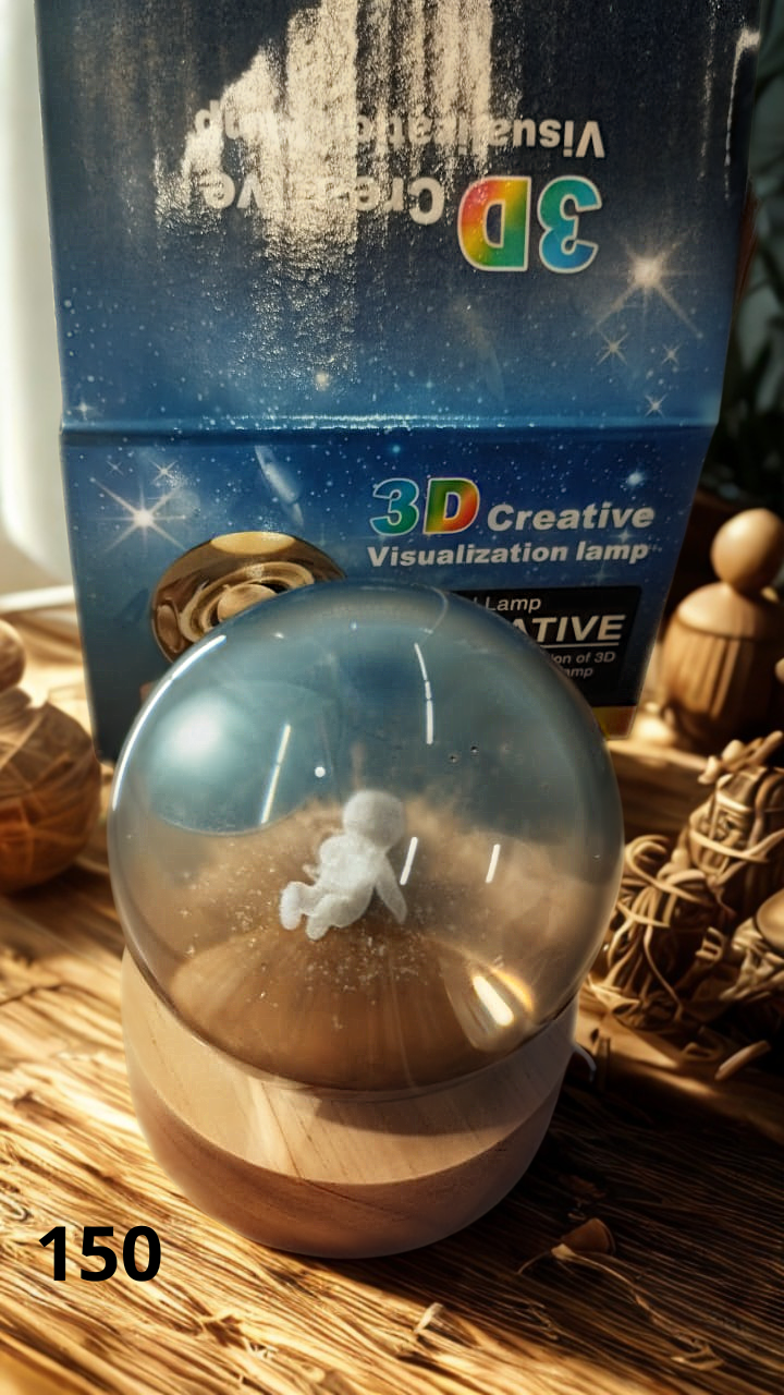 Esfera De Cristal Luz Led