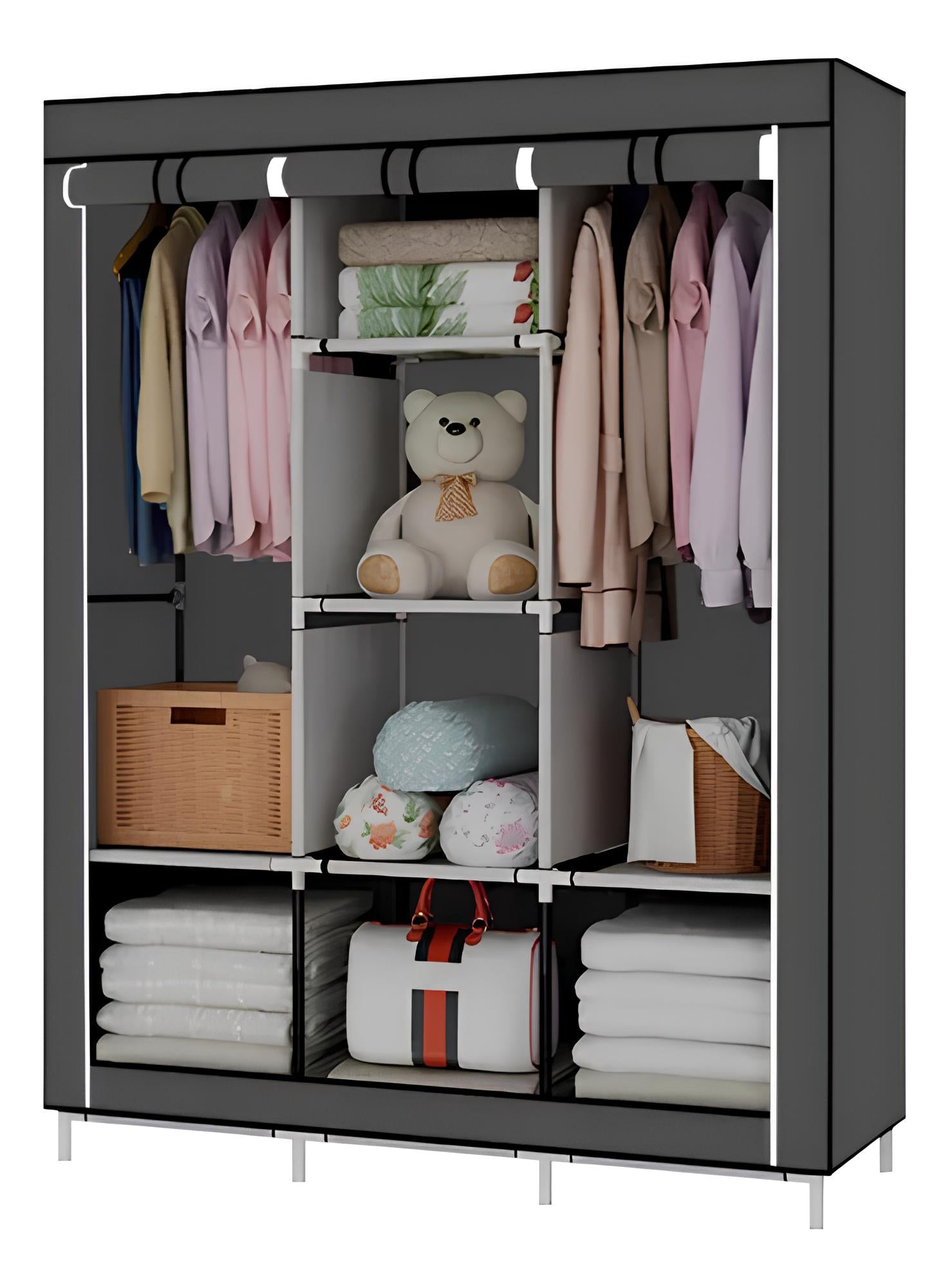 Closet Armario Doble Desarmable Portatil