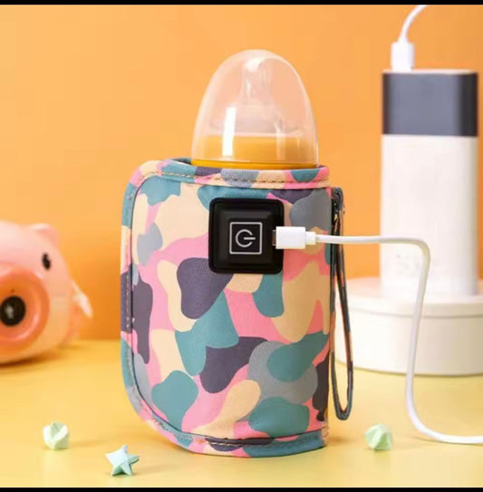 calentador de biberones portátil usb para coche y viajes