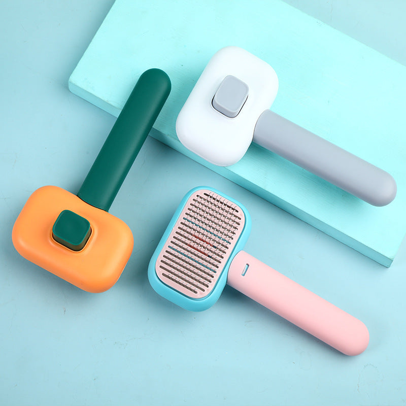 Healthy Coat: Pet Hair Massage Comb - Detangle & Shine. - Infinite Findings