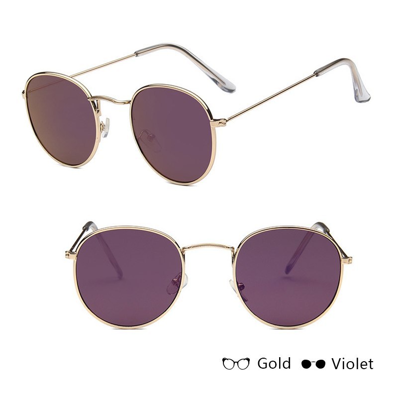 Vintage Glam: Retro Round Sunglasses - Infinite Findings