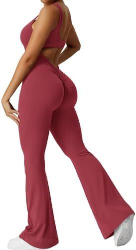 Active Elegance: Sleeveless Flare Jumpsuit - Versatile Chic - Infinite Findings