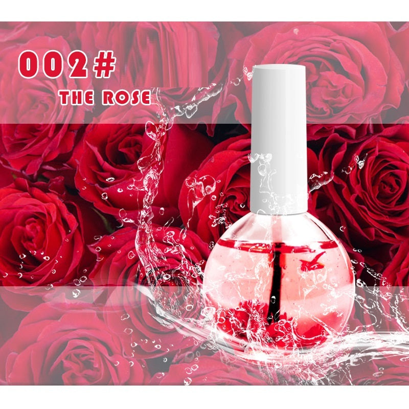 Natural Nail Elixir: Dried Flower Nutrient Oil - Hydration & Shine - Infinite Findings