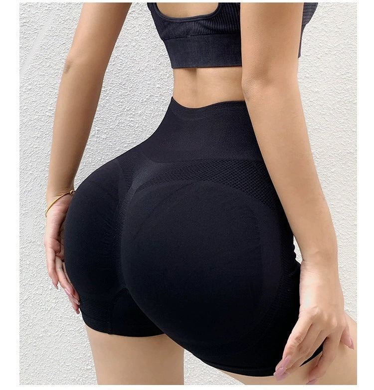 Fitness Yoga Shorts Pants Butt Lifting Seamless Leggings Women Gym - Infinite Findings