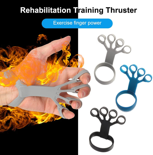 Grip Strength Pro: Silicone Finger Trainer - Exercise & Recover. - Infinite Findings
