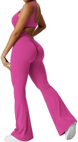 Active Elegance: Sleeveless Flare Jumpsuit - Versatile Chic - Infinite Findings