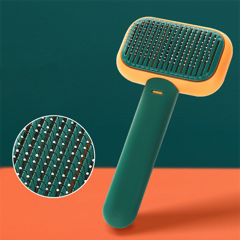 Healthy Coat: Pet Hair Massage Comb - Detangle & Shine. - Infinite Findings