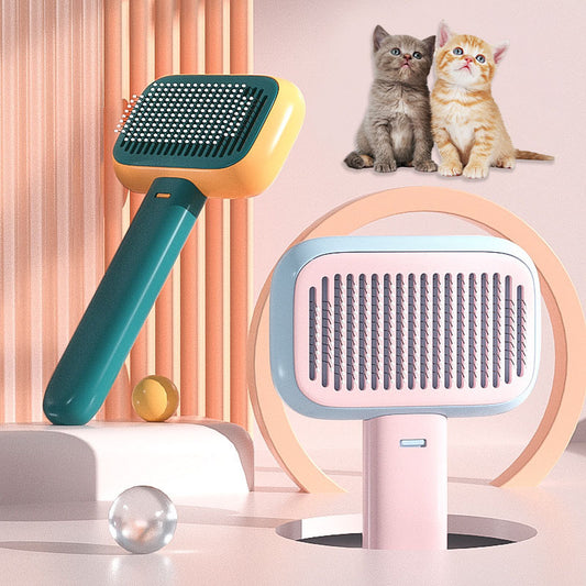 Healthy Coat: Pet Hair Massage Comb - Detangle & Shine. - Infinite Findings