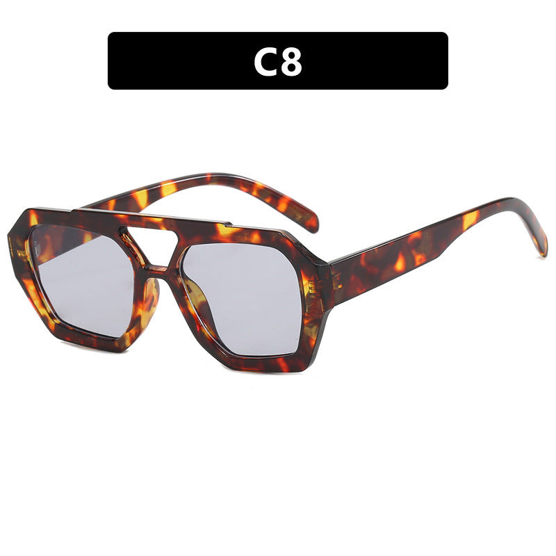 Summer Statement: Leopard Big Frame Sunglasses - UV Protection - Infinite Findings