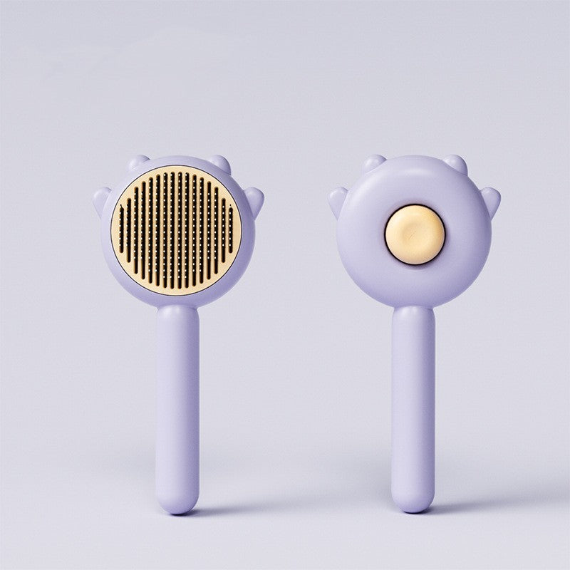 Effortless De-Shed: Pet Massage Comb - Healthy & Knot-Free. - Infinite Findings