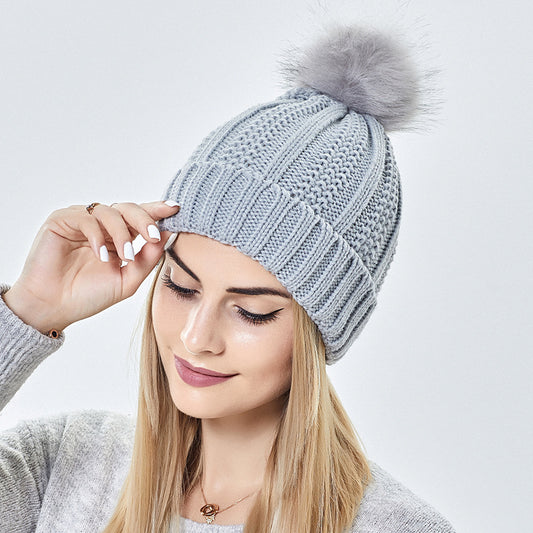 Style & Protect: Satin Lined Knit Hat - Warm, No Frizz - Infinite Findings