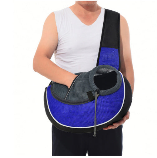Hands-Free Travel: Pet Crossbody Carrier - Safe & Breathable. - Infinite Findings