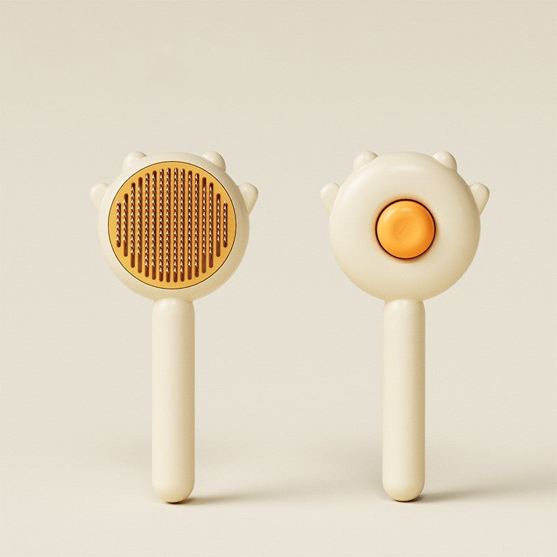Effortless De-Shed: Pet Massage Comb - Healthy & Knot-Free. - Infinite Findings