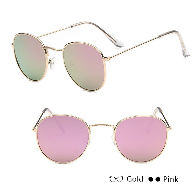 Vintage Glam: Retro Round Sunglasses - Infinite Findings