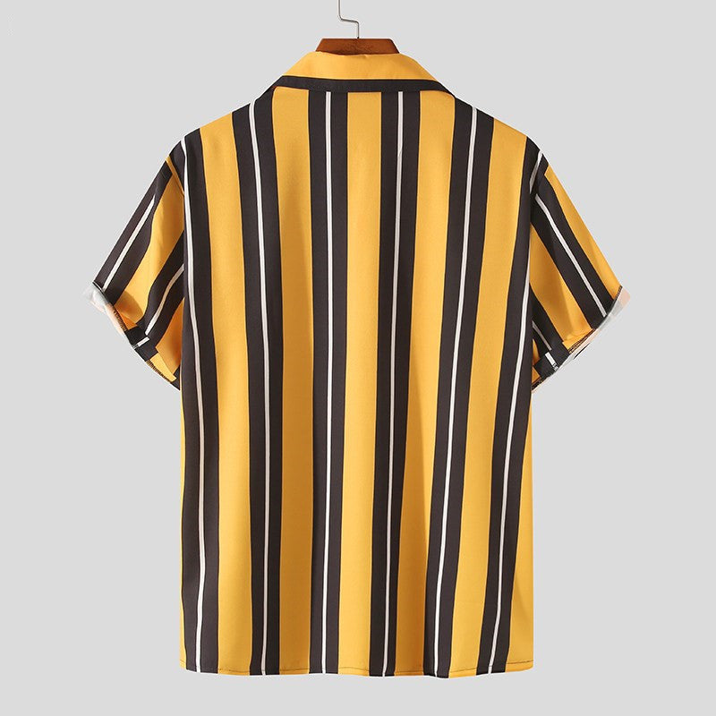 Relaxed Vibes: Men's Soft Summer Shirt - Streetwear Cool - Infinite Findings