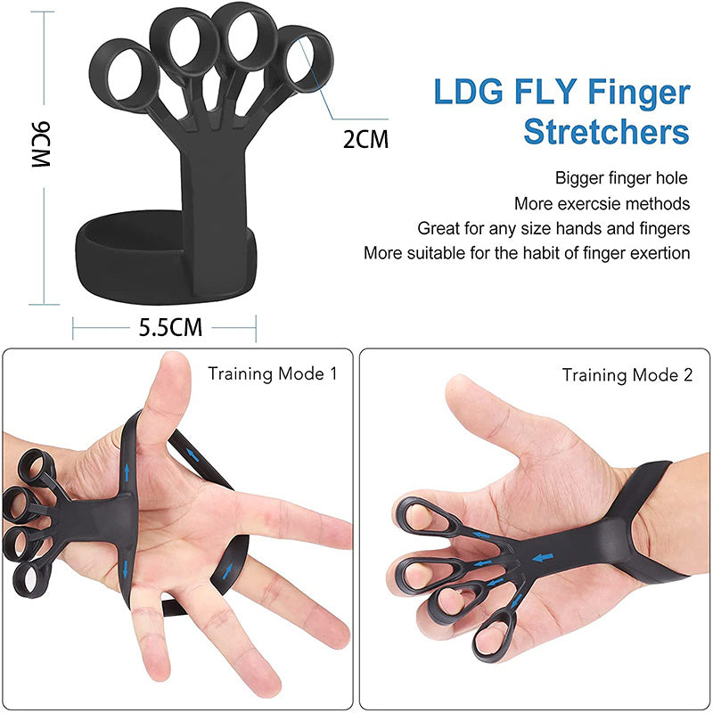 Grip Strength Pro: Silicone Finger Trainer - Exercise & Recover. - Infinite Findings