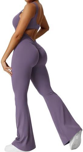 Active Elegance: Sleeveless Flare Jumpsuit - Versatile Chic - Infinite Findings