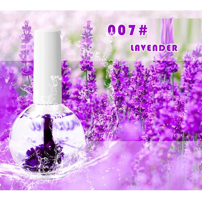 Natural Nail Elixir: Dried Flower Nutrient Oil - Hydration & Shine - Infinite Findings