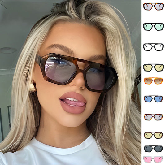 Summer Statement: Leopard Big Frame Sunglasses - UV Protection - Infinite Findings
